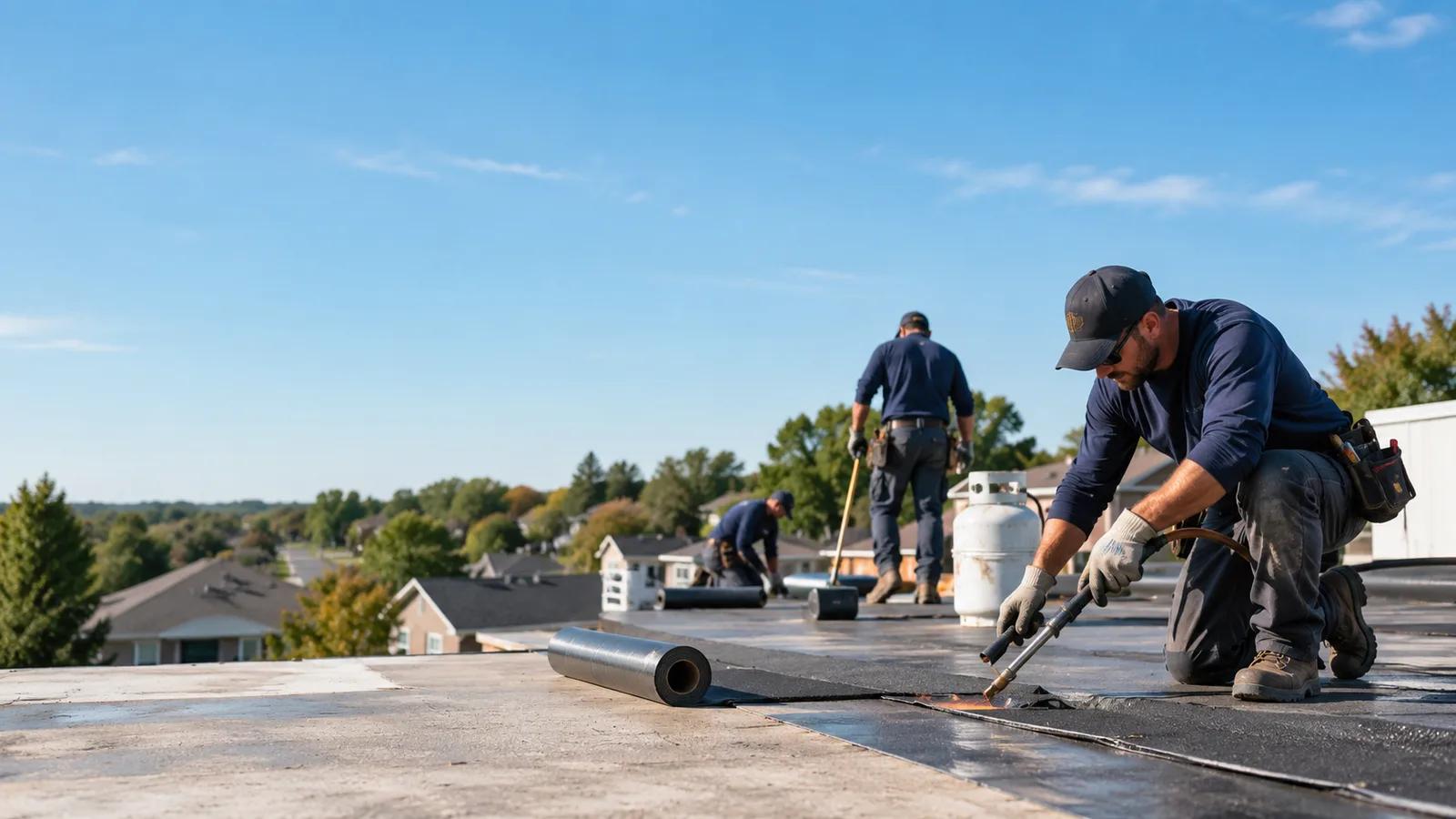 Flat Roof Leak Repair providers in Leopolis, WI